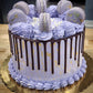 Macaron Drip Cake